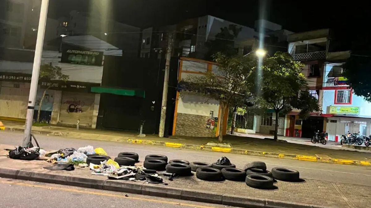 Policía Nacional recogió cerca de 3.000 llantas en Santander durante las elecciones.