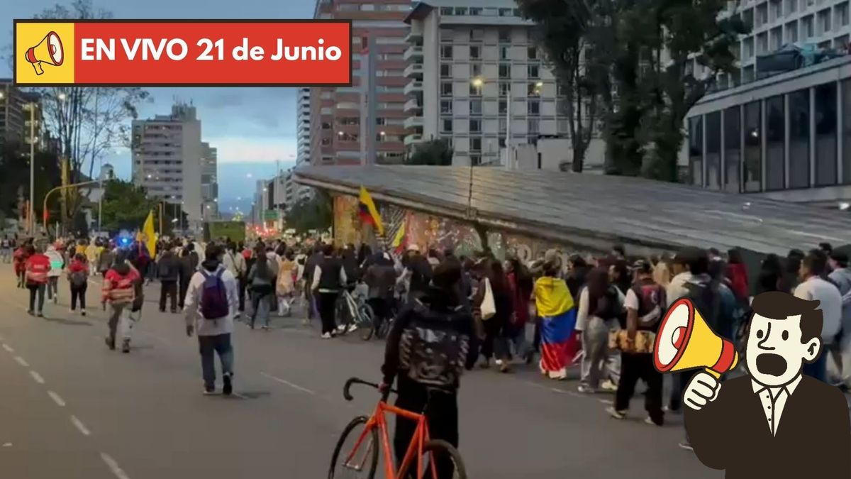 Manifestaciones en Bogotá este domingo 21 de junio de 2026