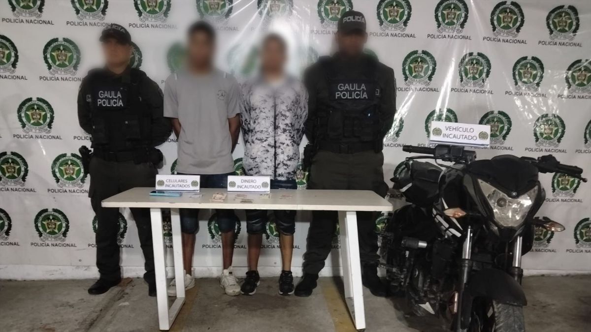 Capturan presuntos extorsionistas en Barranquilla
