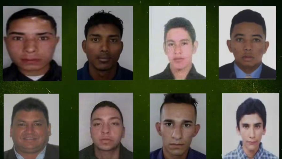 Cartel de los más buscados en la Sabana