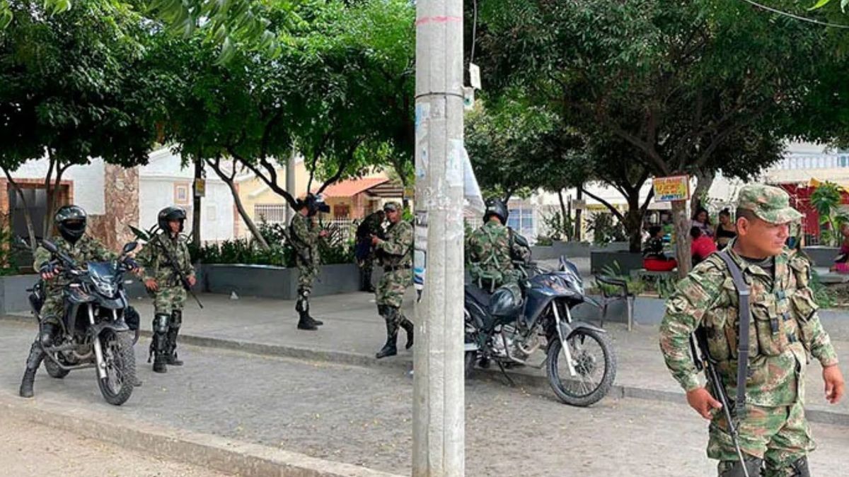 Vigilancia del Ejército en Santa Marta
