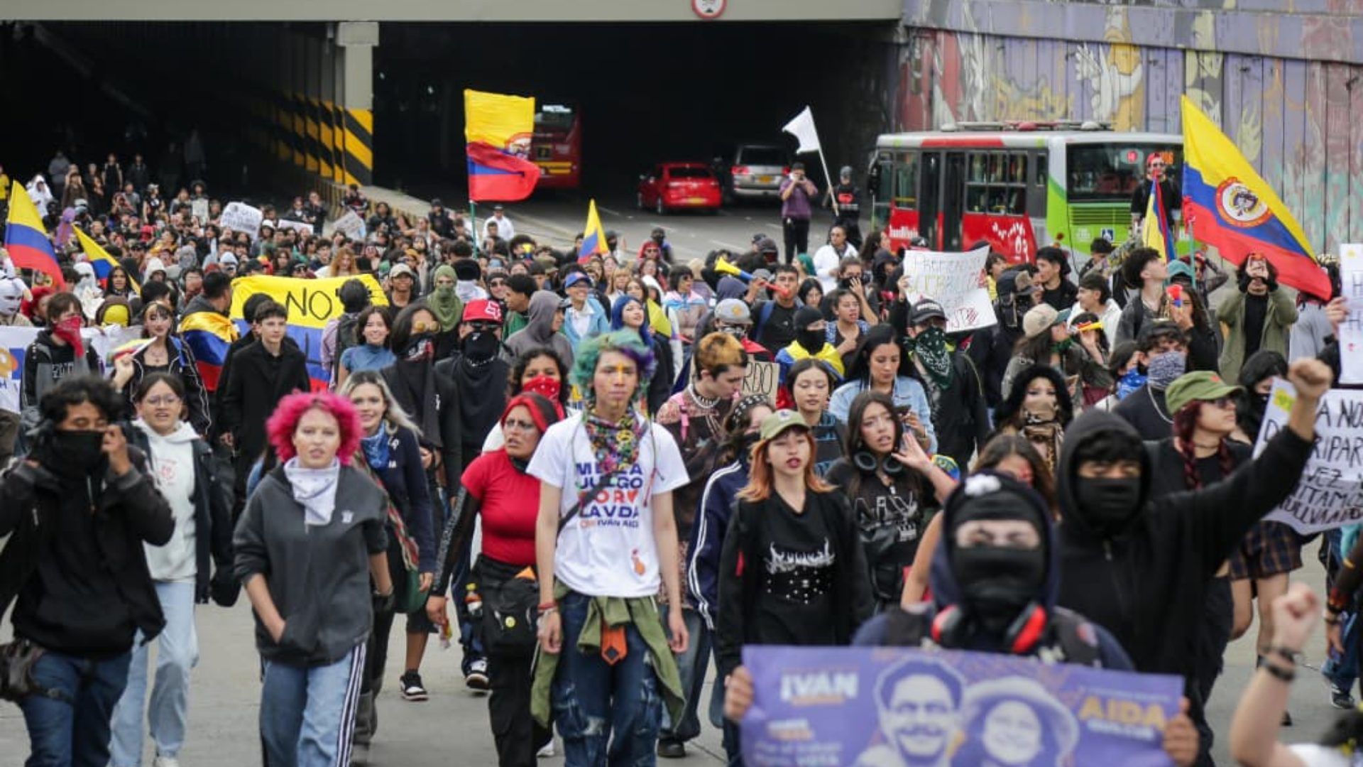 Protestas en Bogotá, 22 de junio de 2026