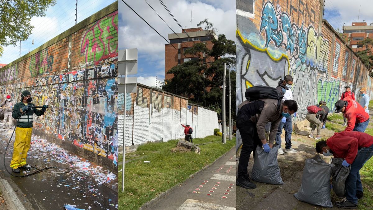 Alcaldía recupera calle 75 en Chapinero que usaban como baño