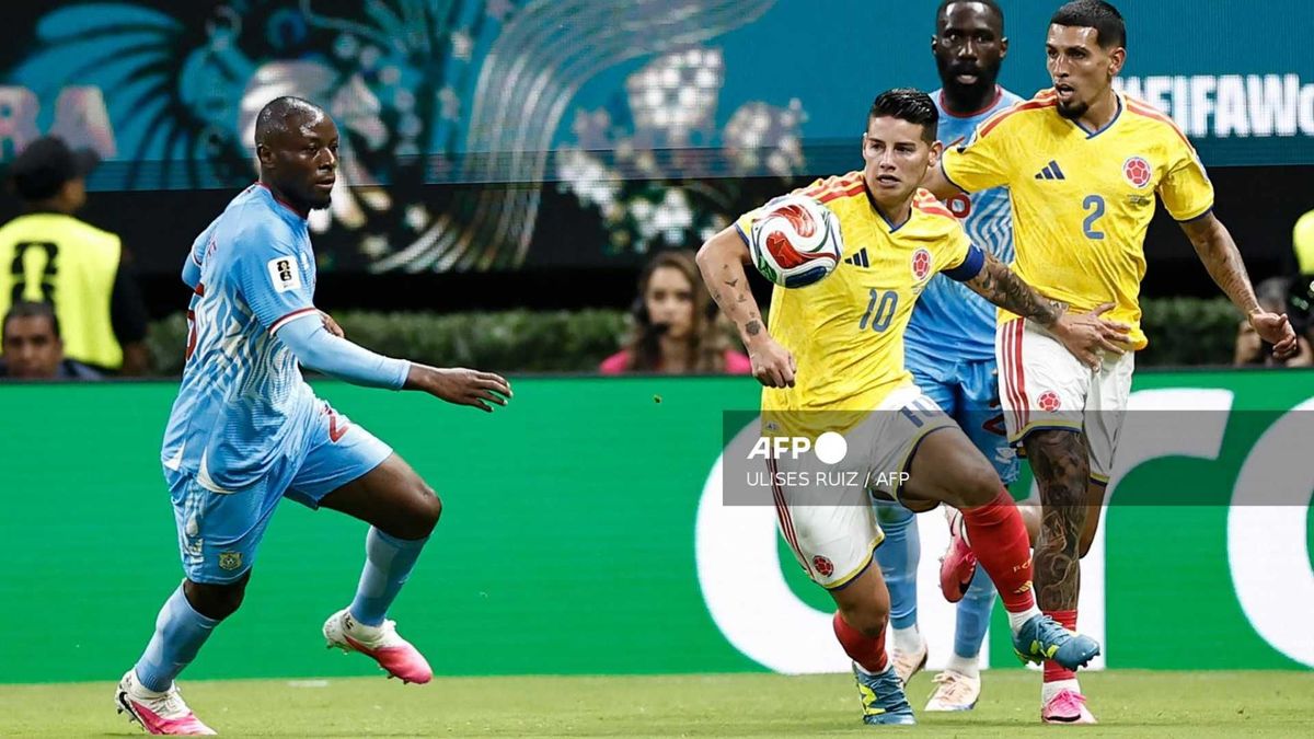 Colombia vs. RD Congo: James Rodríguez y Daniel Muñoz