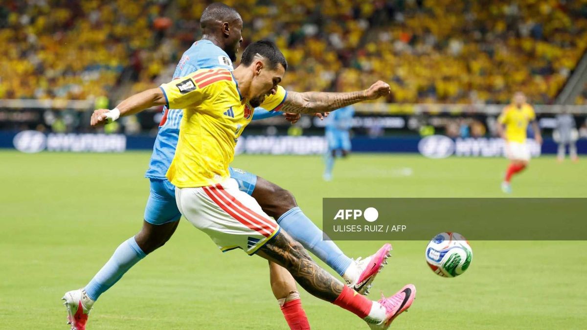 Daniel Muñoz, en el partido Colombia vs. RD Congo