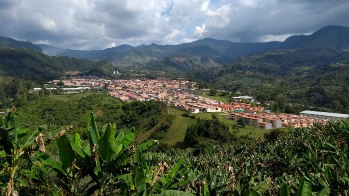 Panorámica Jardín, Antioquia.