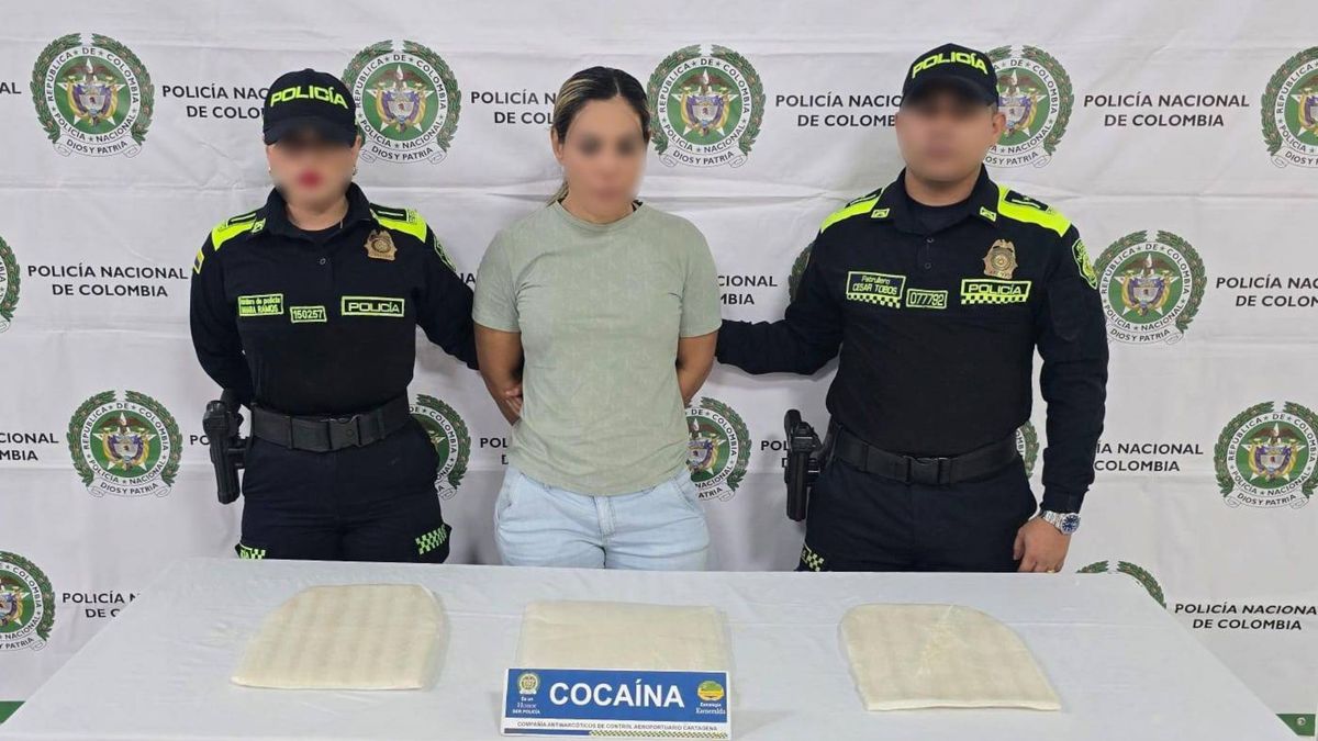 Detenida en el Aeropuerto Rafael Núñez