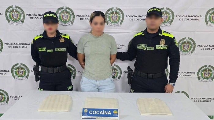 Detenida en el Aeropuerto Rafael Núñez