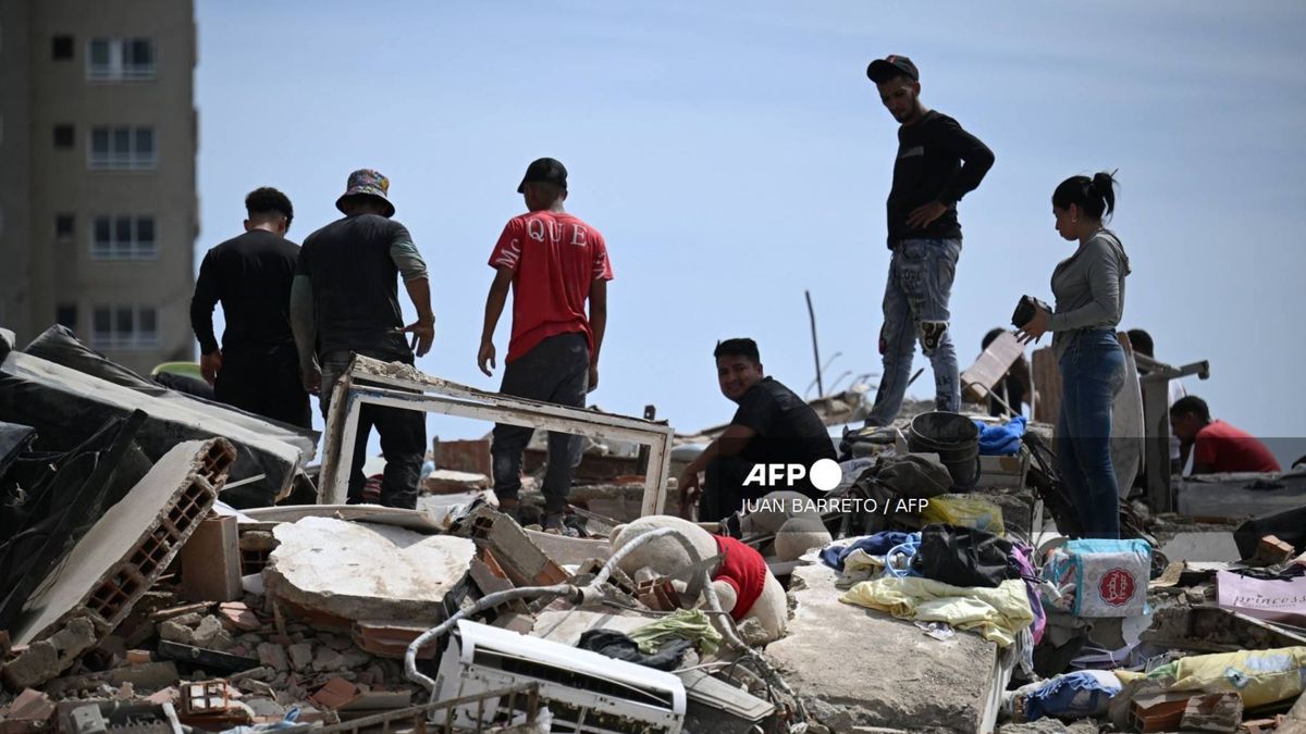 Personas damnificadas por el terremoto en Venezuela