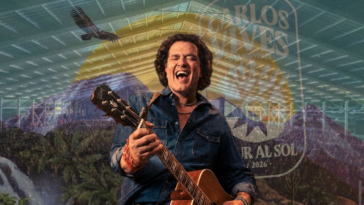 Carlos Vives tendrá concierto en Bucaramanga en octubre de 2026
