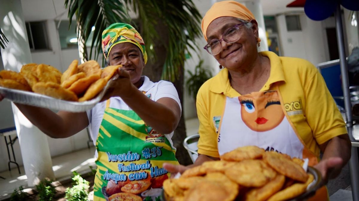 Arepa de huevo