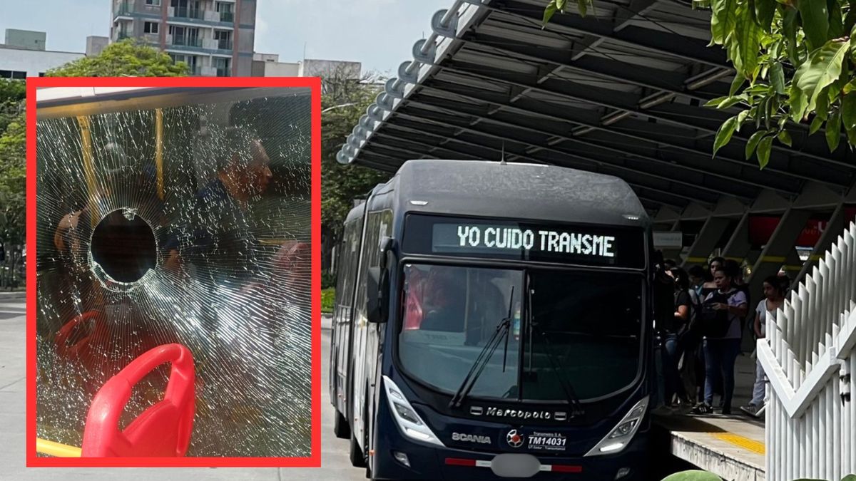 Buses de Transmetro atacados en Barranquilla