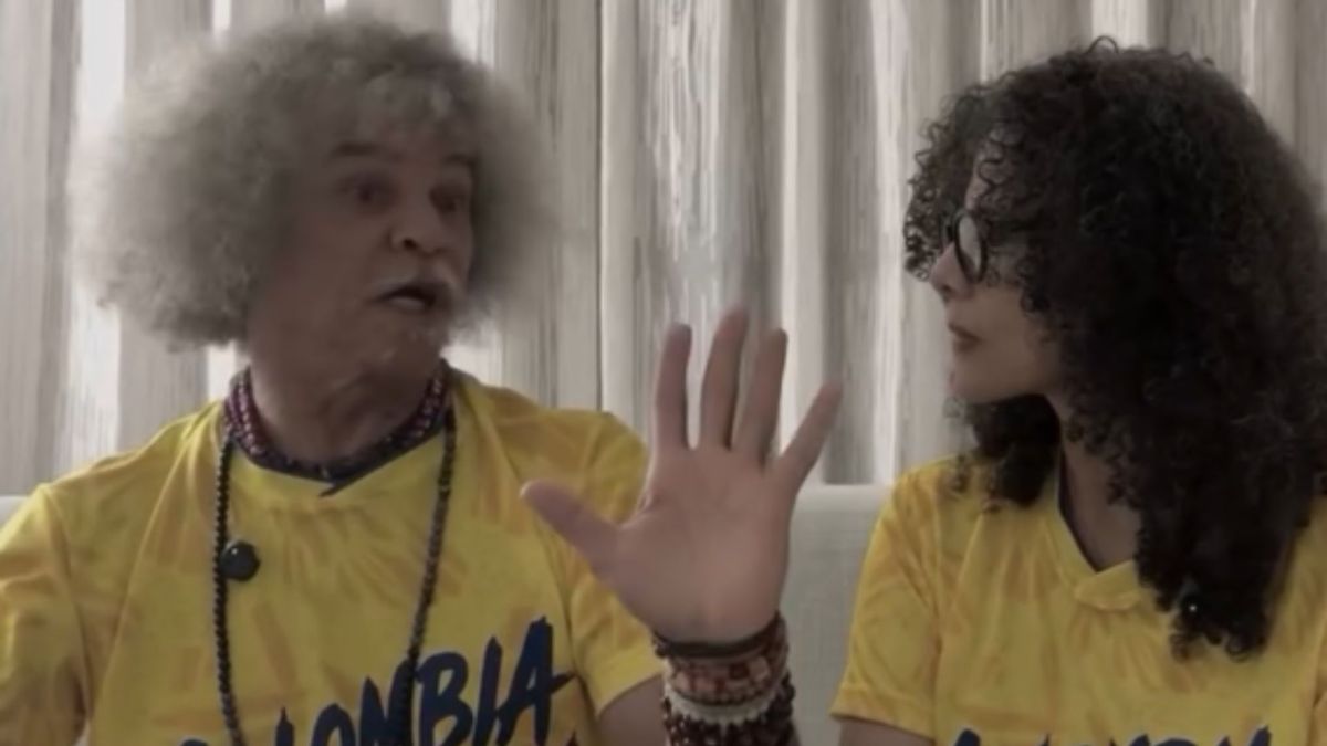 Pibe Valderrama y su esposa Elvira Redondo