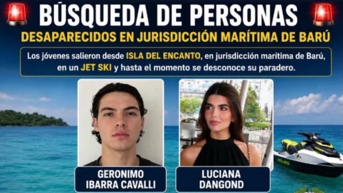 jóvenes desaparecidos en Cartagena
