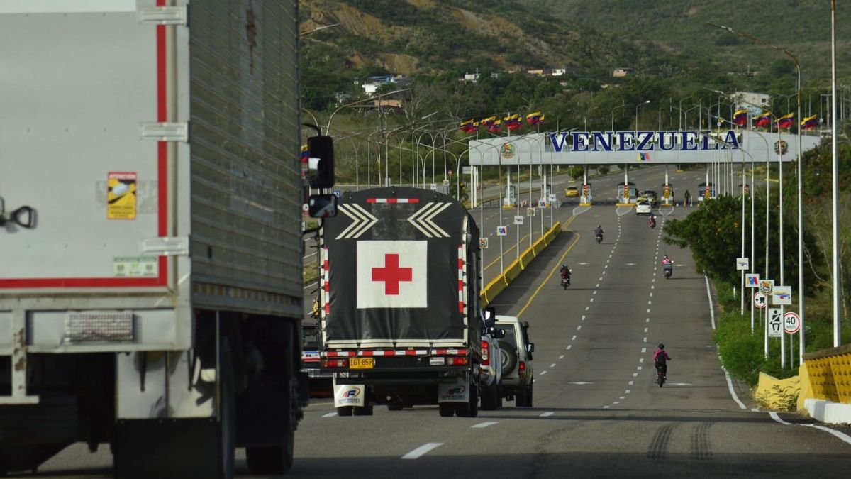 Envío de ayudas de Cúcuta a Venezuela
