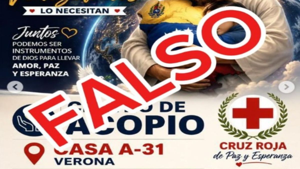 Ojo, no se deje engañar por falsas campañas de donaciones para Venezuela