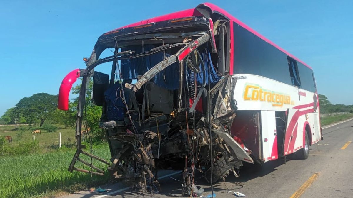 Accidente en la Troncal de Oriente
