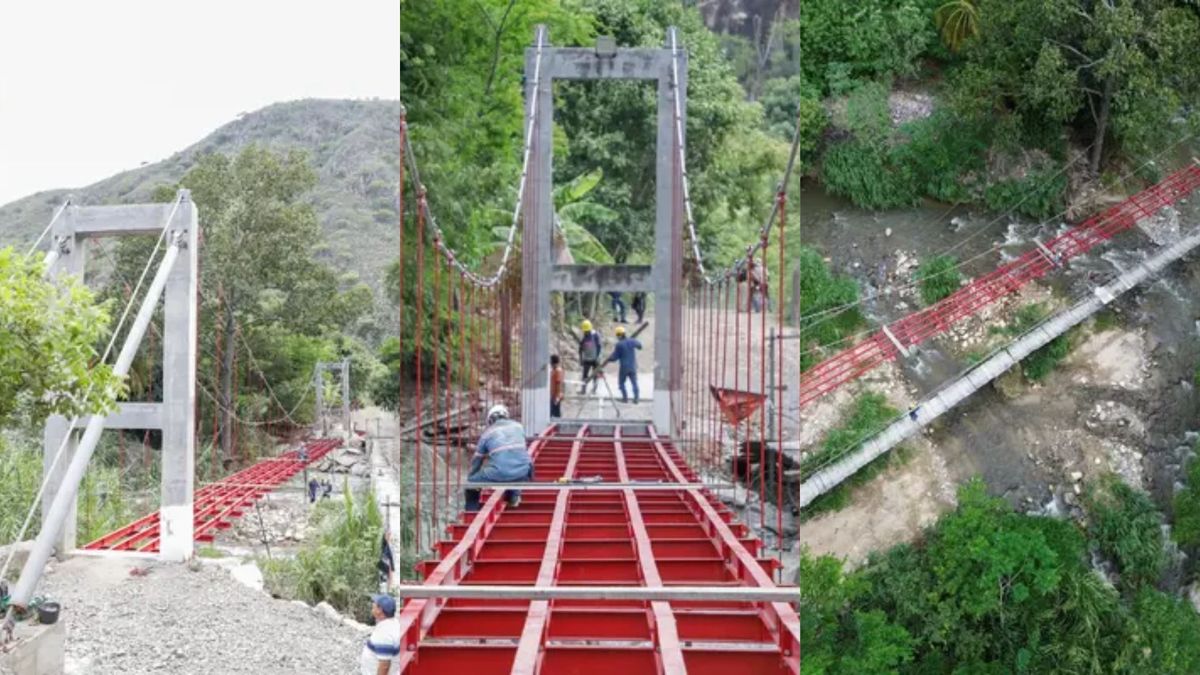 Construcción puente Umpalá, Piedecuesta