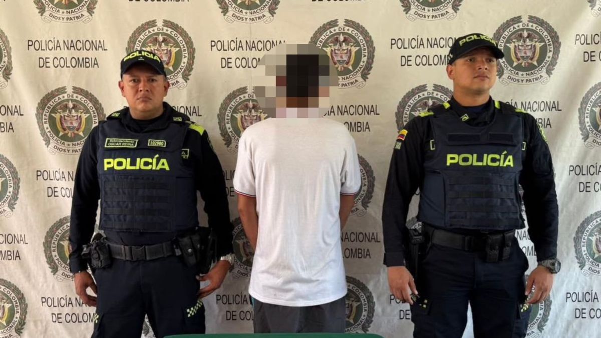 Hombre capturado por la Policía de Cundinamarca