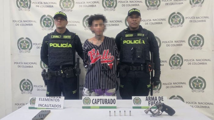 Captura de supuesto sicario del Ajizal de Itagüí