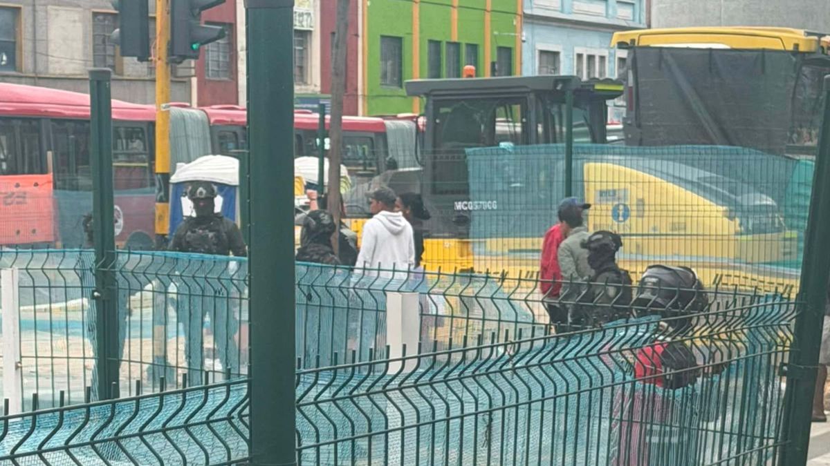 Trancones en la avenida Caracas.