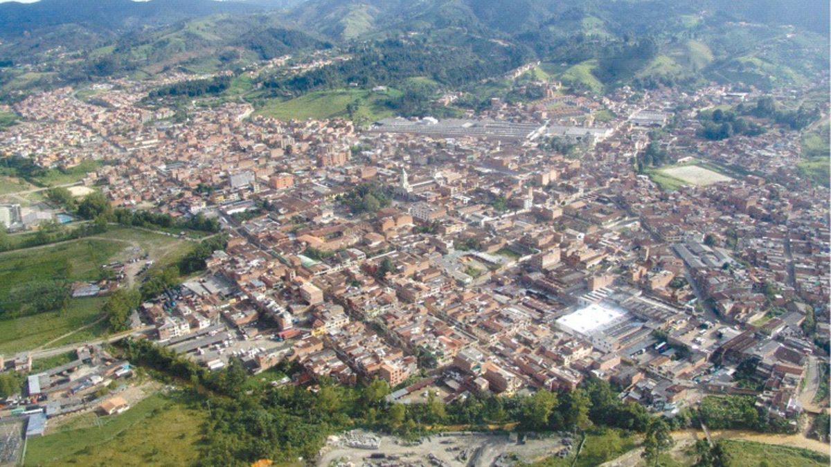 Panorámica de Caldas, Antioquia