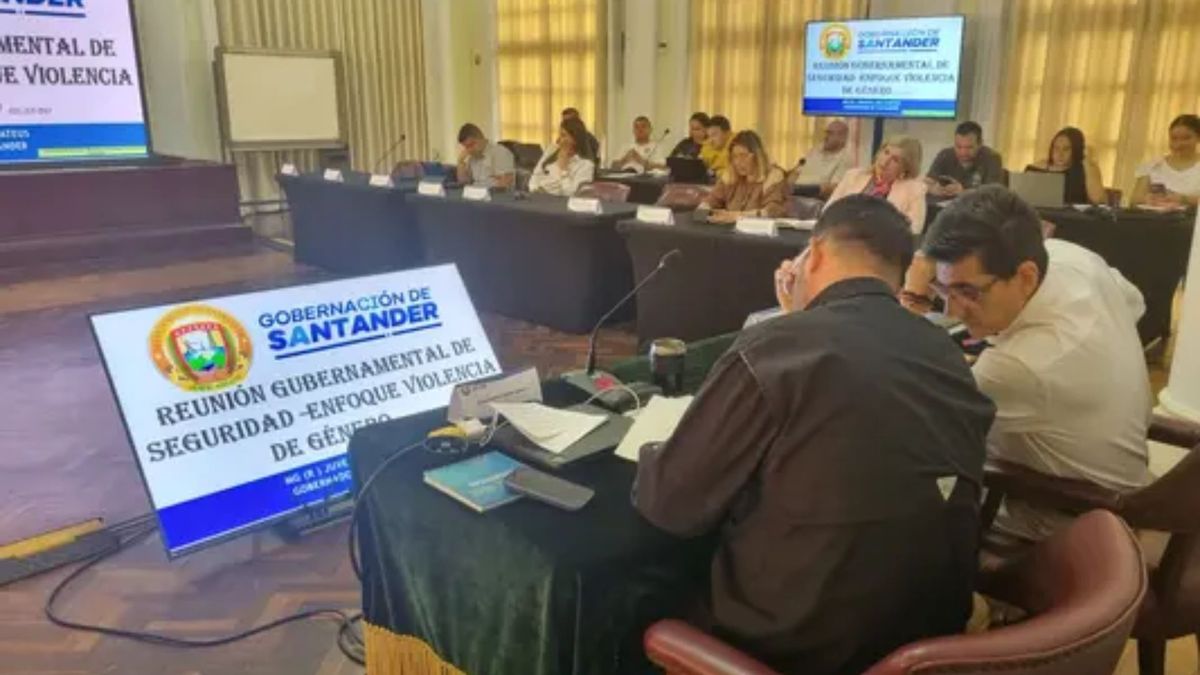 Reunión para balance de seguridad en Santander