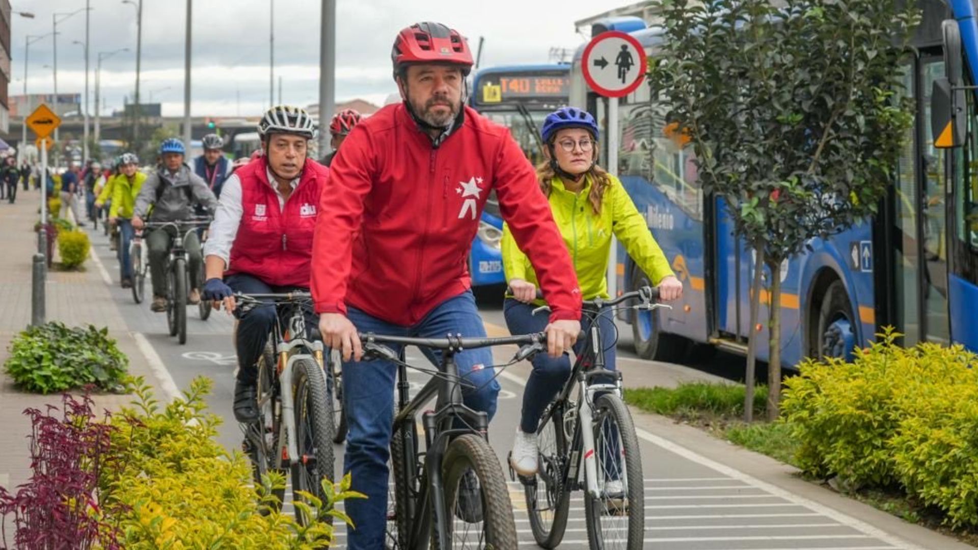 ¿Dónde están los nuevos 4 kilómetros de ciclorruta en la avenida 68?