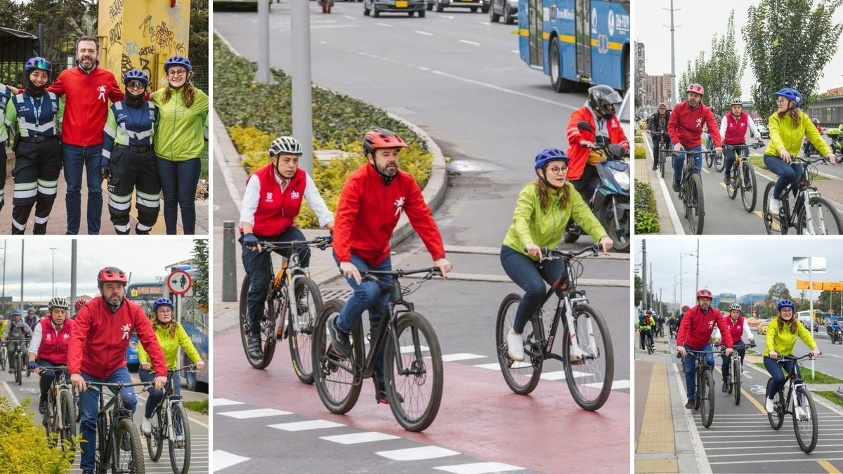 ¿Dónde están los nuevos 4 kilómetros de ciclorruta en la avenida 68?