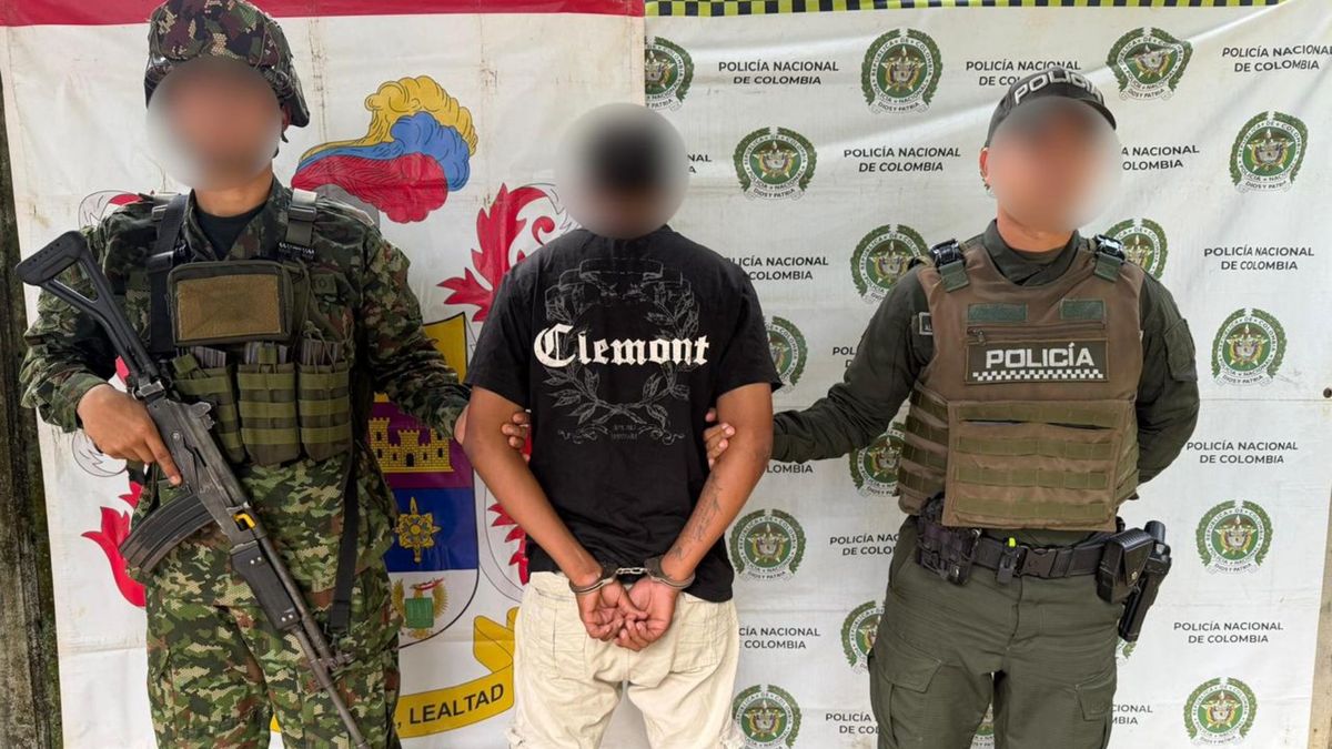 Captura de Alias Pablo en Antioquia.