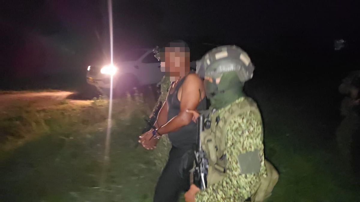 Detenido en Montecristo, Bolívar