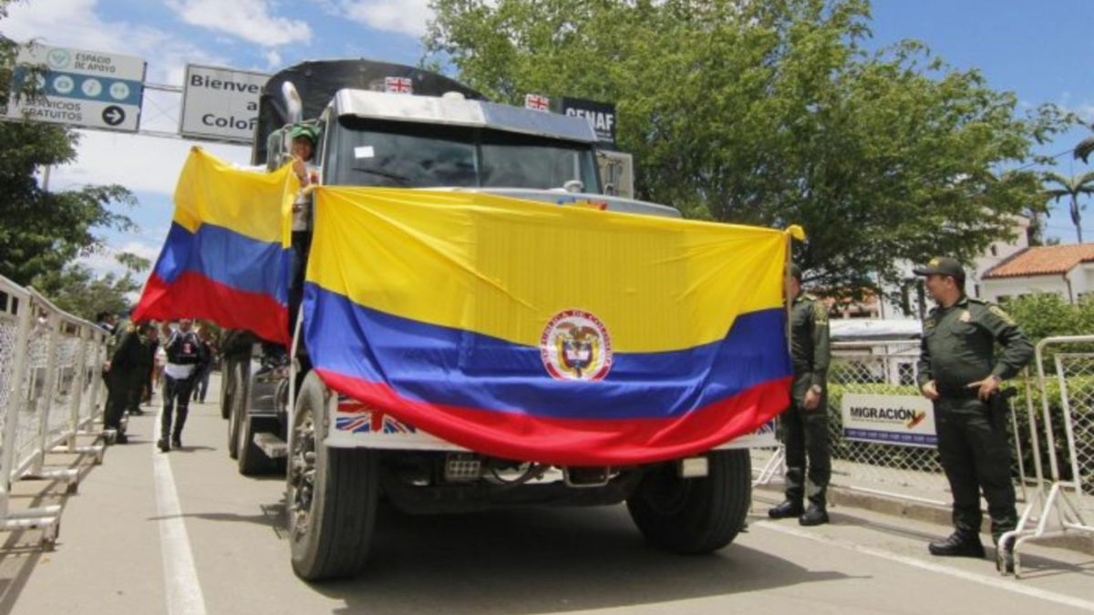 Gandolas en zona de frontera de Venezuela