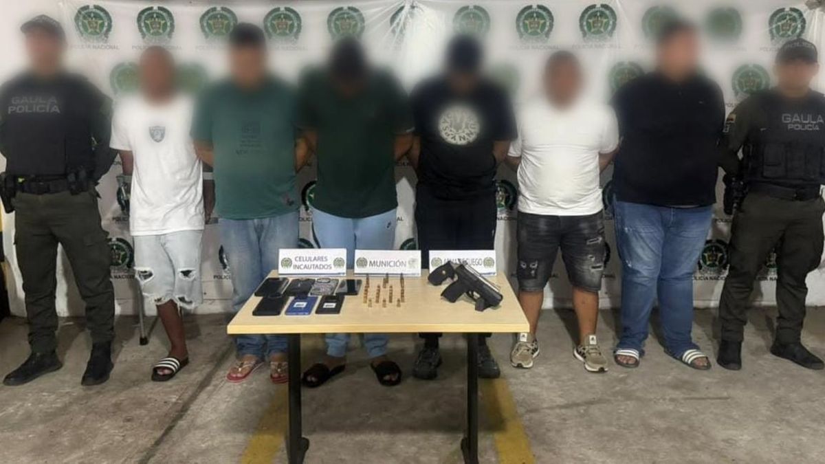 capturan presuntos integrantes de la banda los 'Gota a Gota'