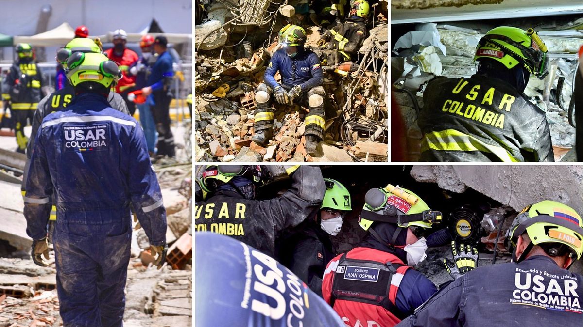 Bomberos de Bogotá regresan tras misión de rescate en Venezuela