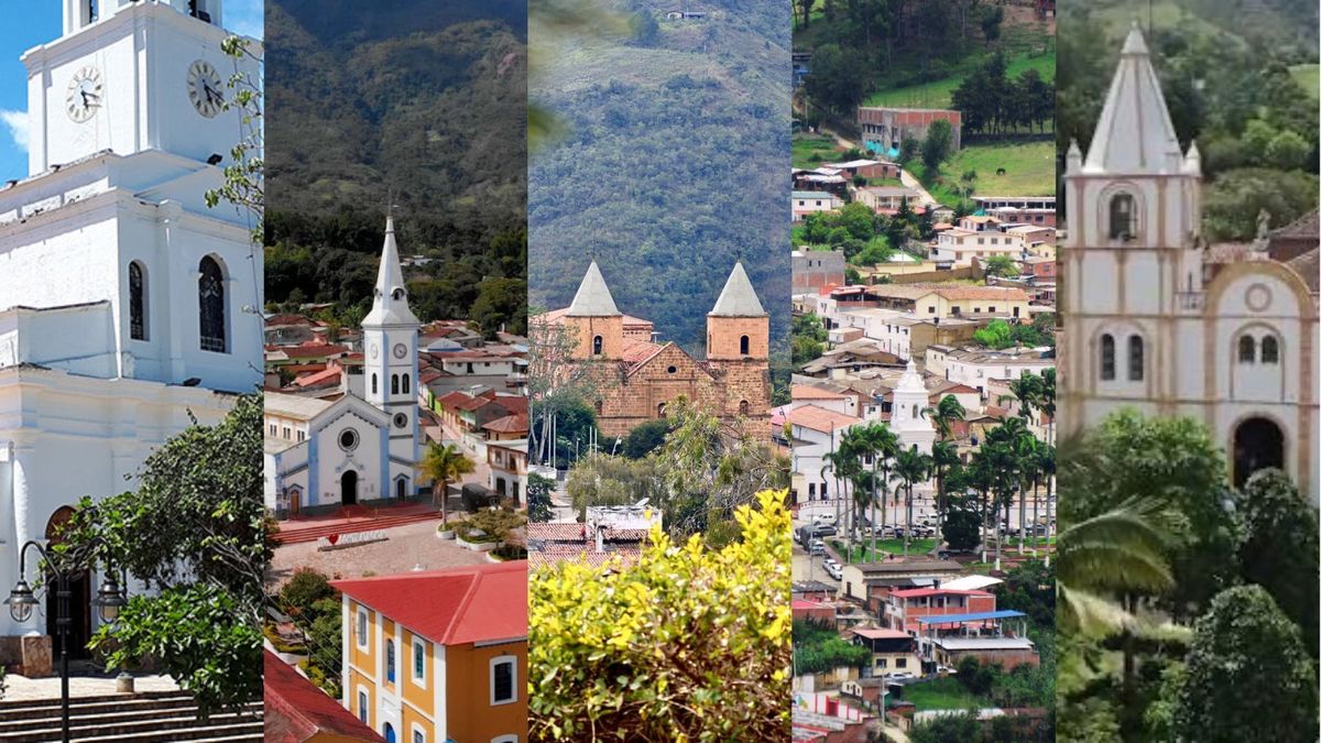 Los Santos, Contratación, Matanza, Suratá y Ocamonte (Santander)