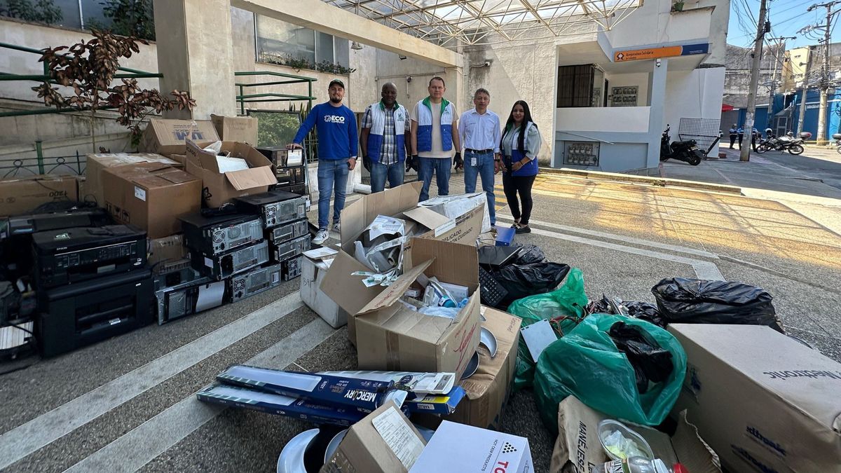Recolección de residuos en Bucaramanga