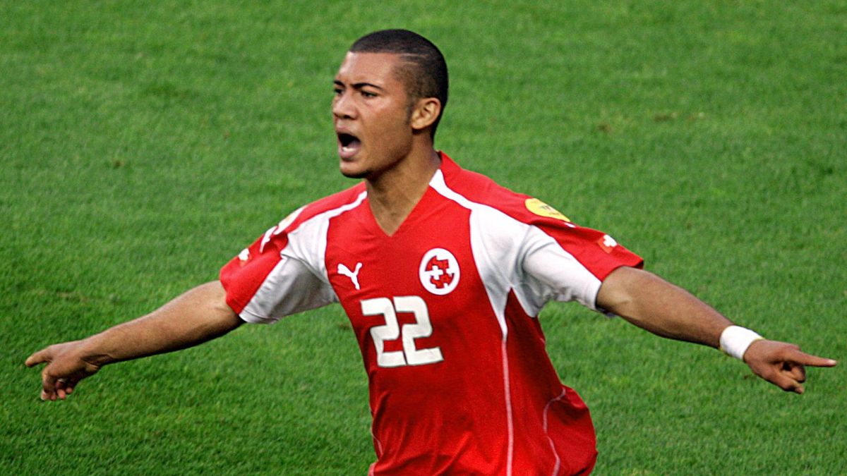 Johan Vonlanthen con la selección Suiza