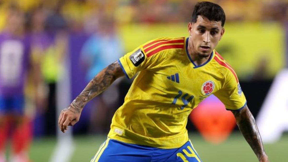 Gustavo Puerta, jugador de la Selección Colombia