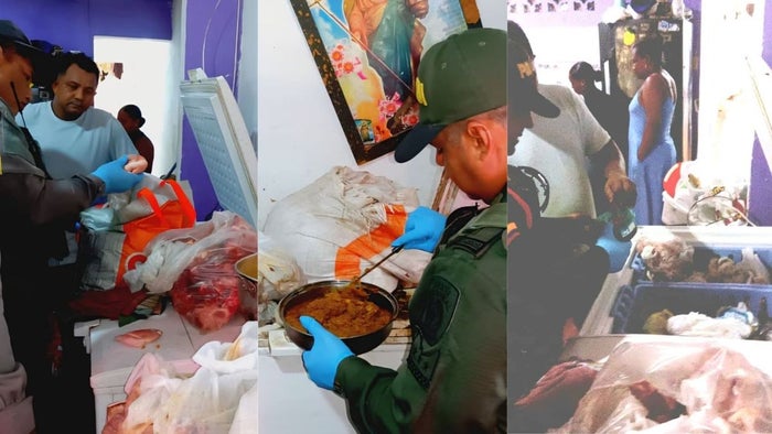 Decomisan carne de fauna silvestre en un restaurante de Cartagena