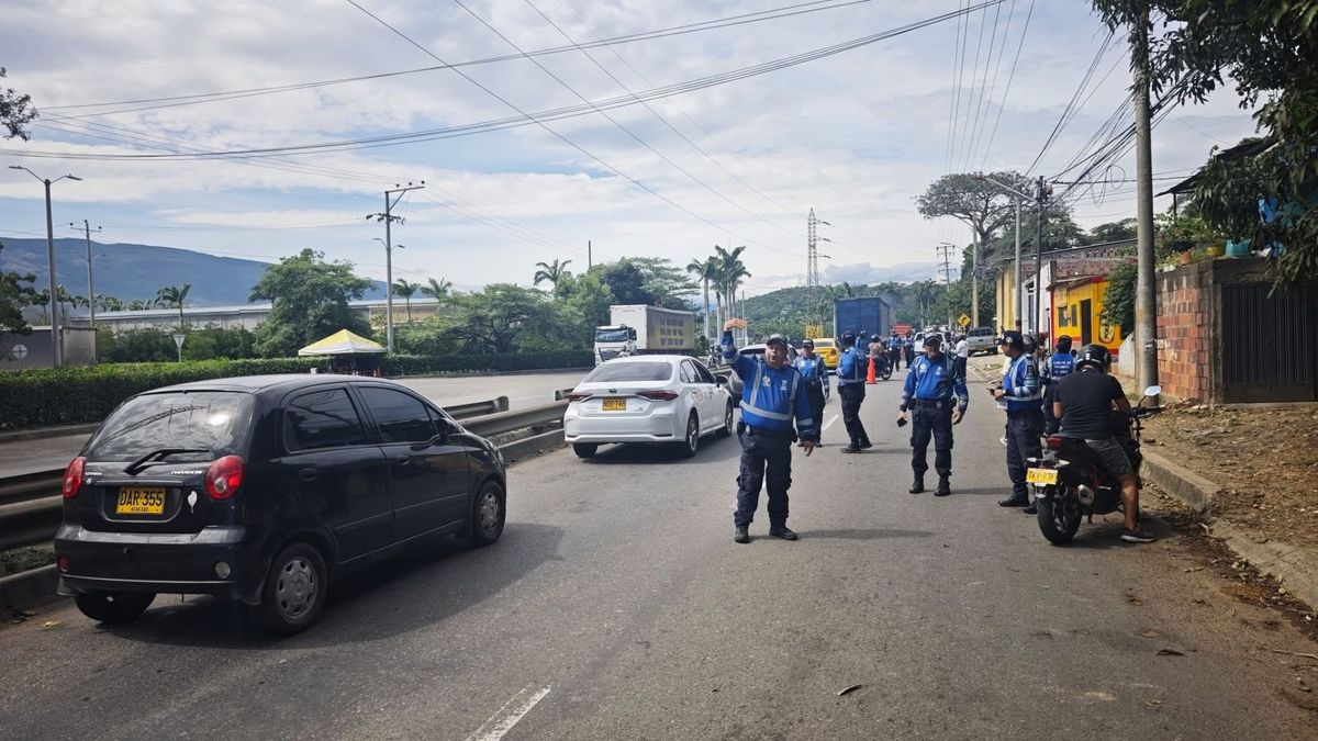 Operativos de tránsito en Cúcuta