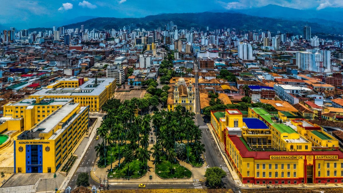 Panorámica Bucaramanga - Alcaldía - Gobernación