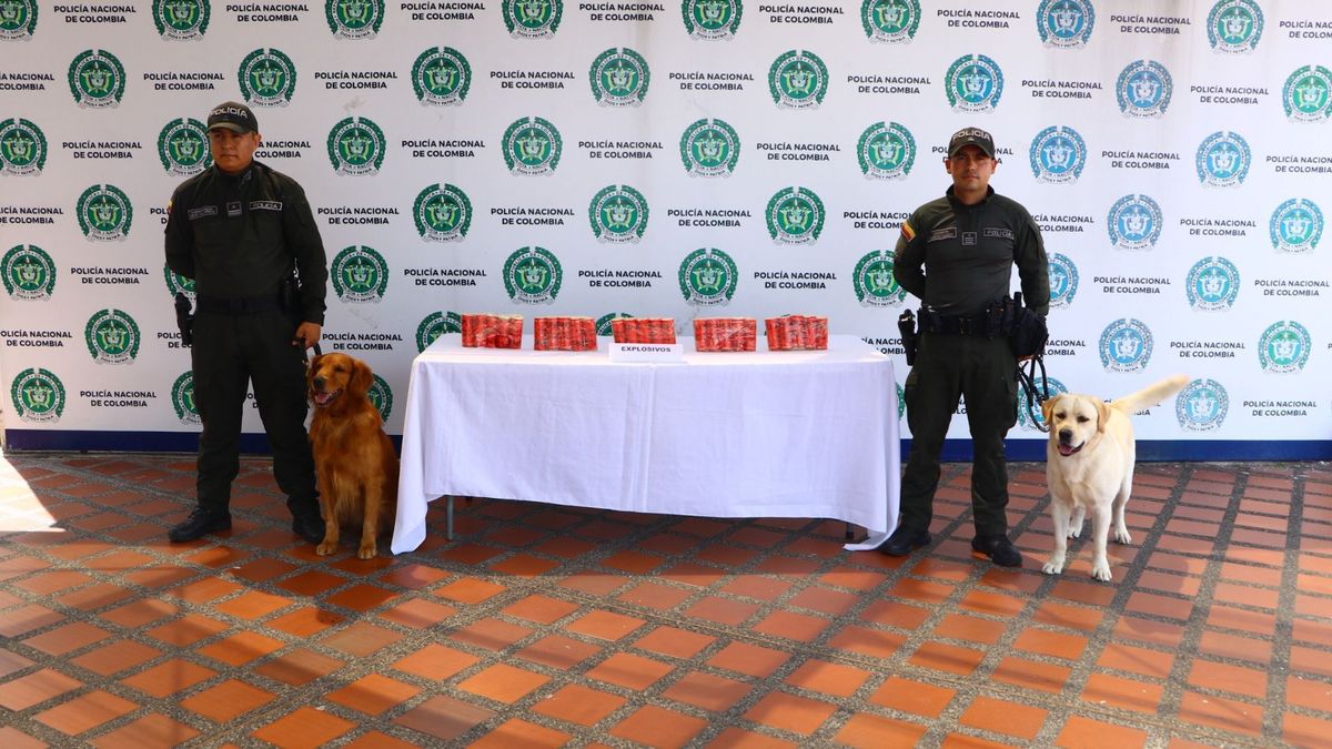 La Policía Metropolitana de Pereira frustró el transporte de explosivos de alto poder y evitó un posible riesgo para la seguridad de la región