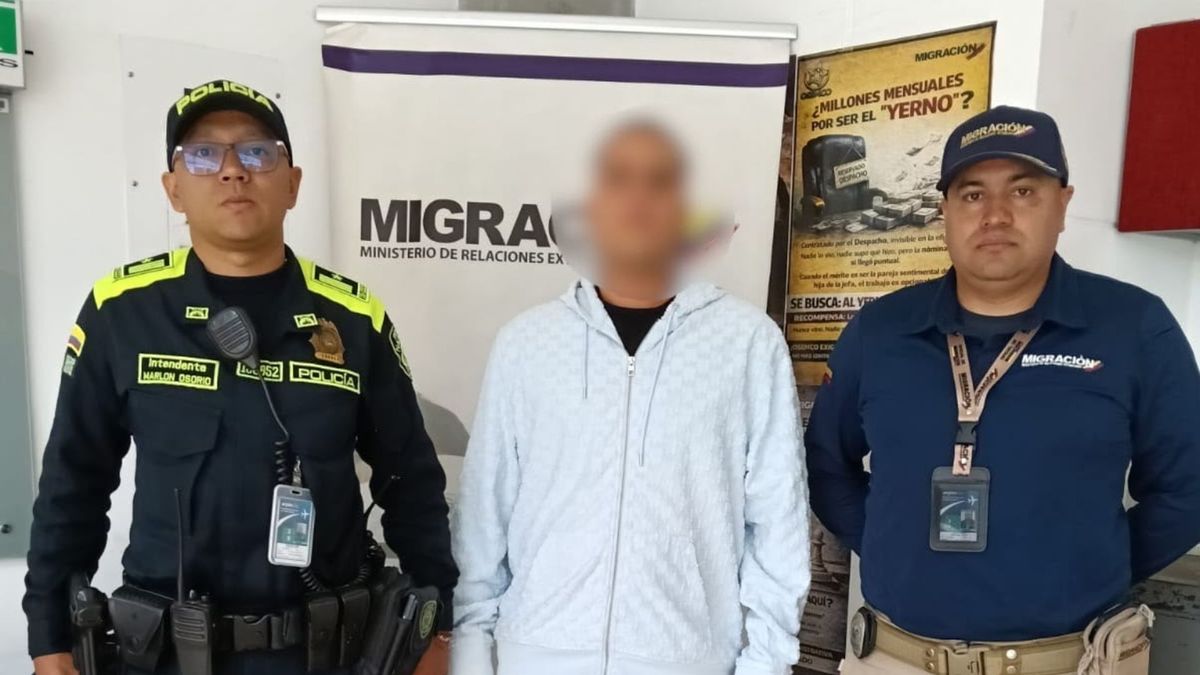 Captura en medio de controles migratorios en el Aeropuerto José María Córdova de Rionegro