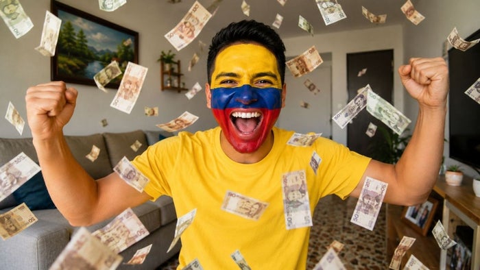 Colombiano ganó $500 millones en polla mundialista reveló su secreto