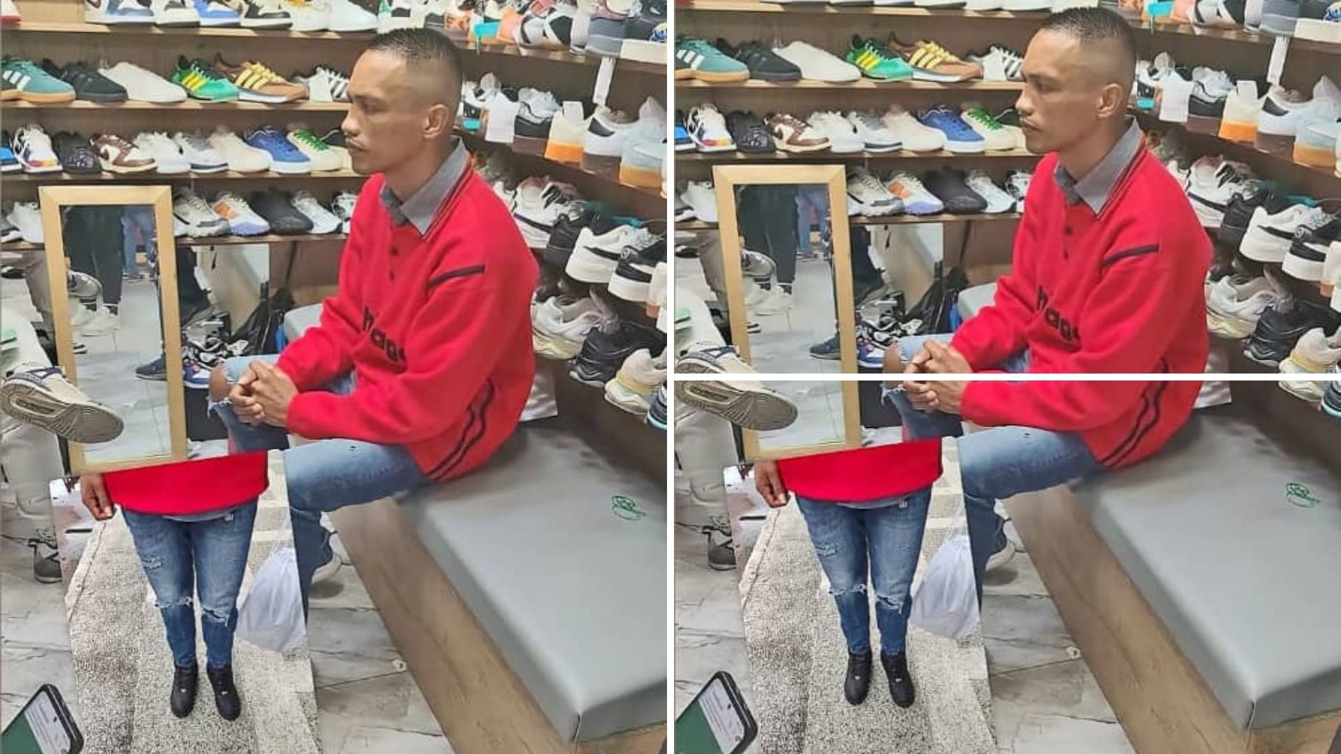 Así es William Slender Garnica y esta era la ropa que llevaba
