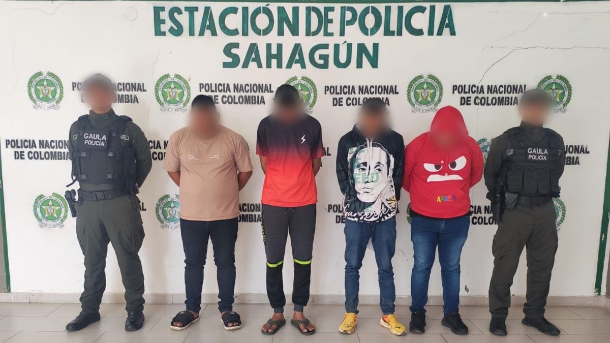 Banda de extorsionistas