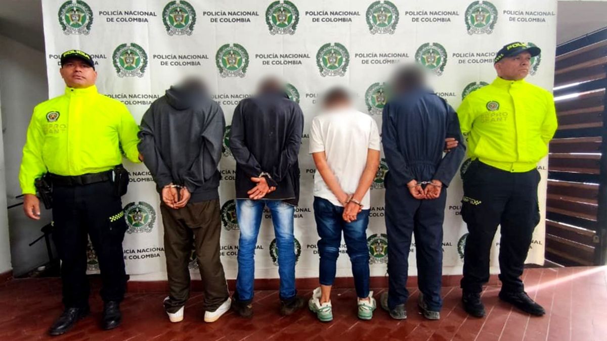 Capturas delitos relacionados con menores.