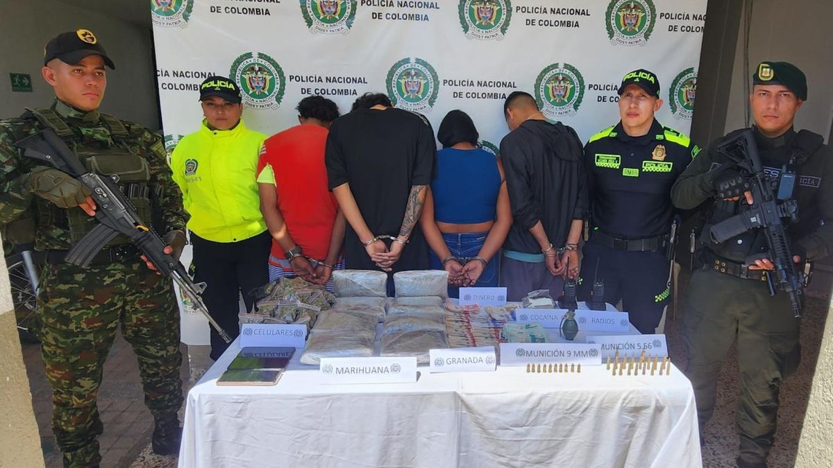 Los delincuentes usaban dispositivos de comunicación para avisar cuando llegaba la policía