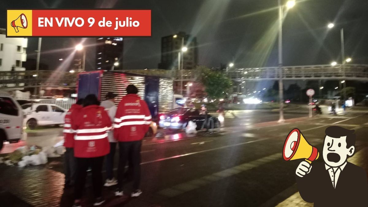 Manifestaciones en Bogotá hoy 9 de julio