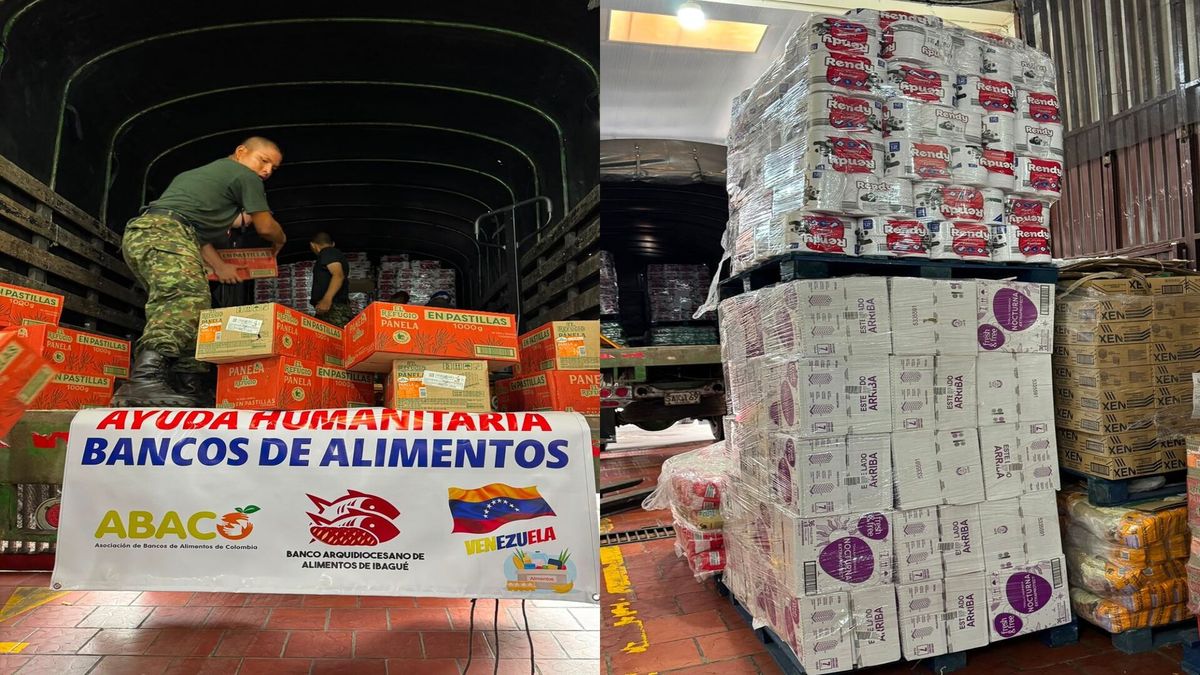 Ayudas humanitarias de Ibagué para Venezuela | Alimentos | Ayuda Humanitaria | Julio 2026